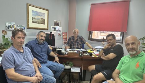 ΔΕΛΤΙΟ ΤΥΠΟΥ ΣΥΝΑΝΤΗΣΗ ΜΕ ΤΟΥΣ ΑΝΤΙΔΗΜΑΡΧΟΥΣ ΟΙΚΟΝΟΜΙΚΩΝ & ΔΙΟΙΚΗΣΗΣ ΚΑΙ ΠΟΛΙΤΙΚΗΣ ΠΡΟΣΤΑΣΙΑΣ & ΠΡΑΣΙΝΟΥ